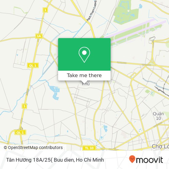 Tân Hương 18A/25 map