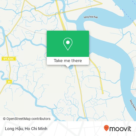 Long Hậu map