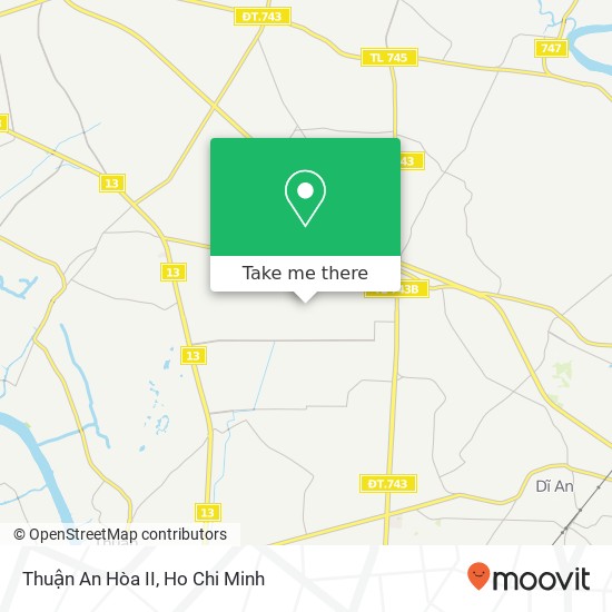 Thuận An Hòa II map