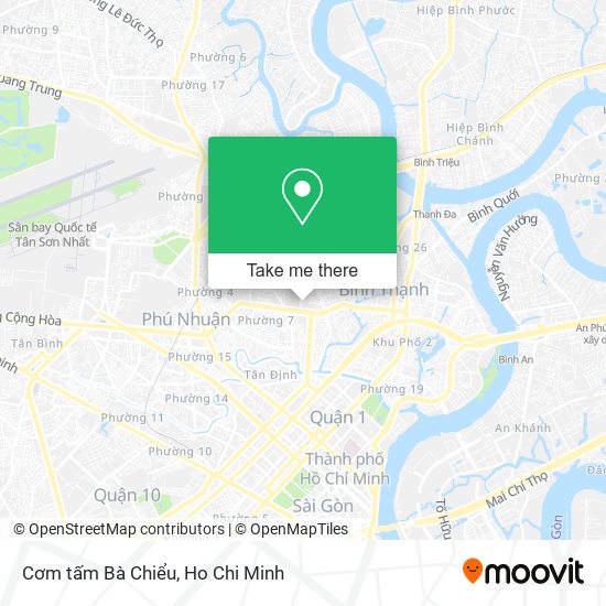 Cơm tấm Bà Chiểu map