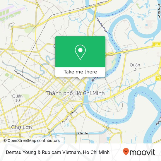 Dentsu Young & Rubicam Vietnam map