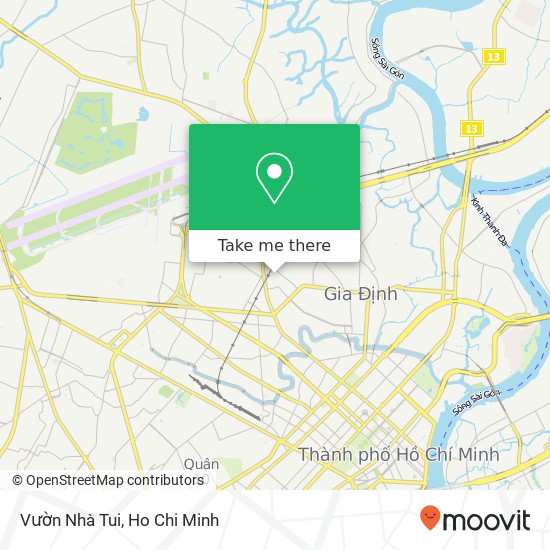 Vườn Nhà Tui map