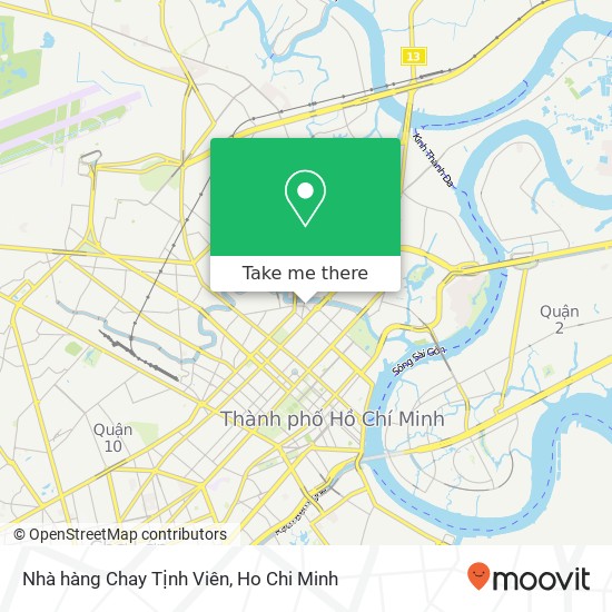 Nhà hàng Chay Tịnh Viên map