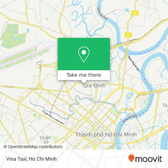Vina Taxi map