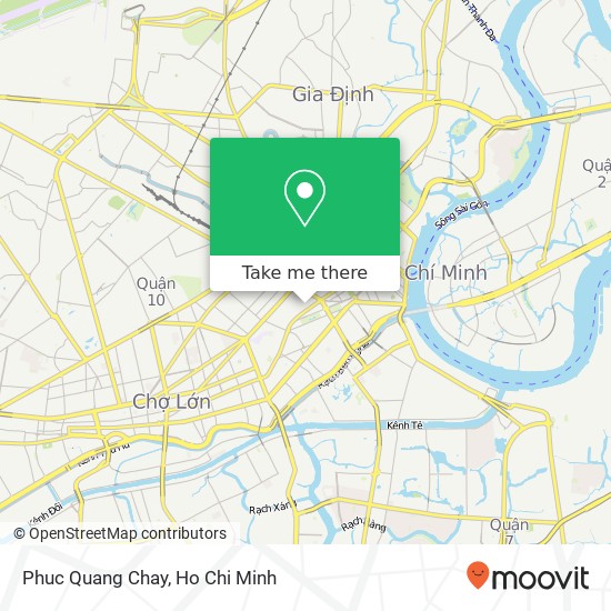 Phuc Quang Chay map