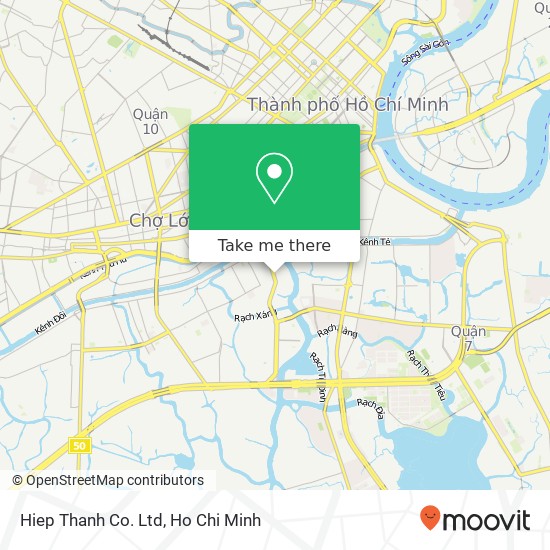 Hiep Thanh Co. Ltd map