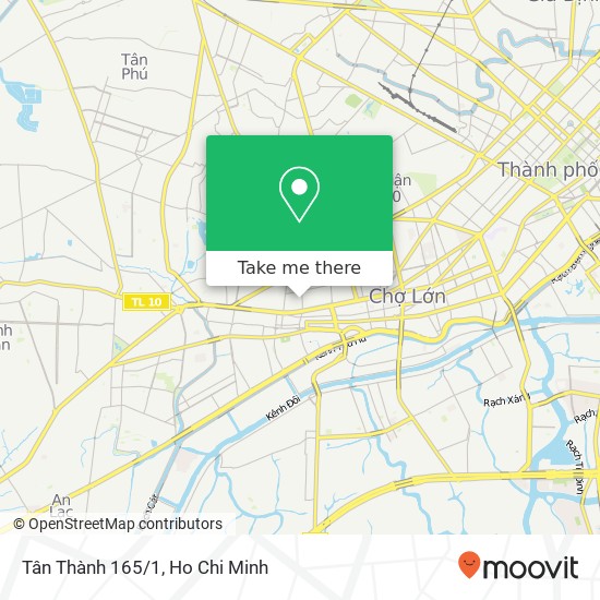 Tân Thành 165/1 map