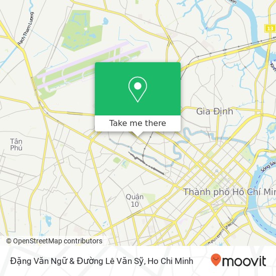 Đặng Văn Ngữ & Đường Lê Văn Sỹ map