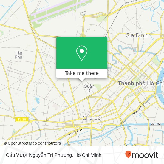 Cầu Vượt Nguyễn Tri Phương map