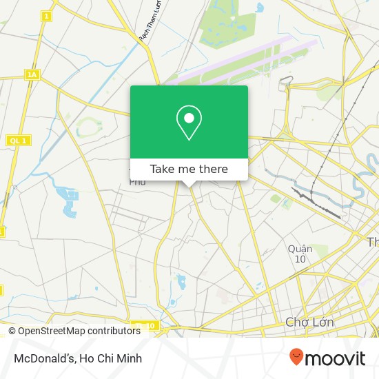 McDonald’s map