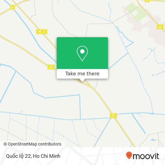 Quốc lộ 22 map