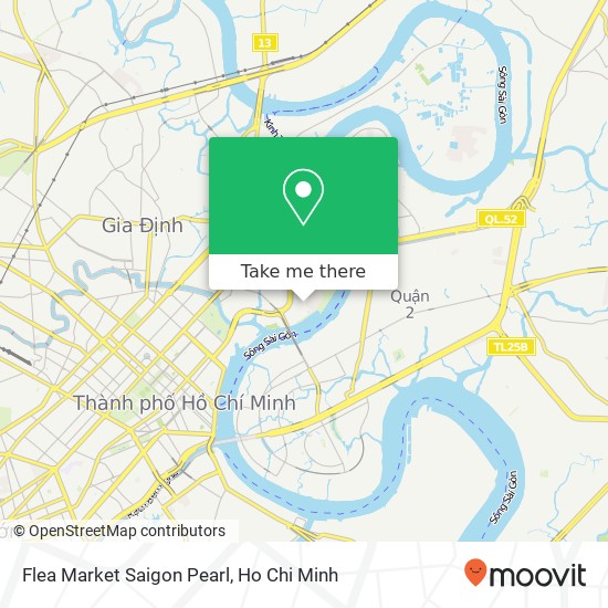 Flea Market Saigon Pearl map