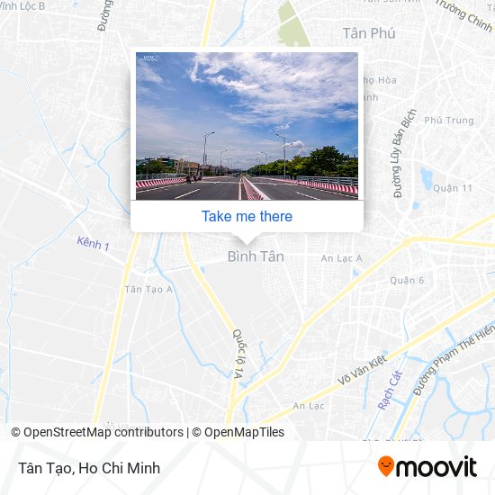 Tân Tạo map