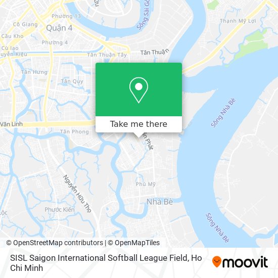 SISL Saigon International Softball League Field map