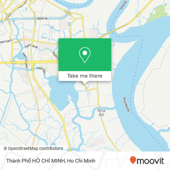 Thành Phố HỒ CHÍ MINH map