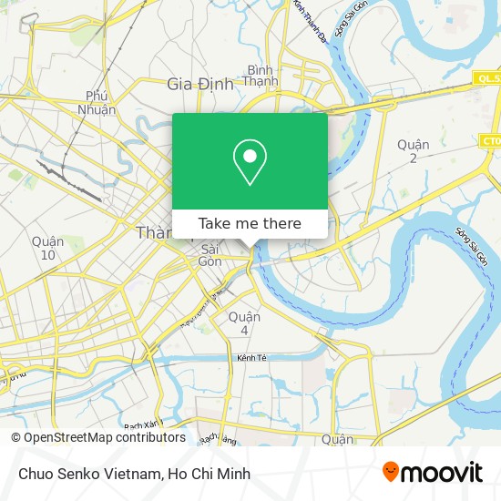 Chuo Senko Vietnam map