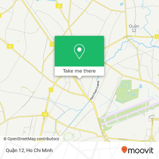 Quận 12 map