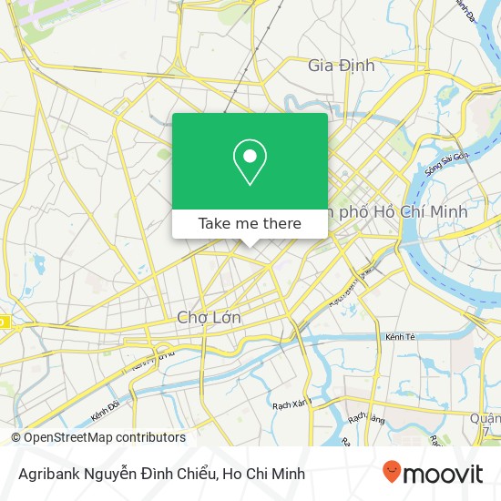 Agribank Nguyễn Đình Chiểu map