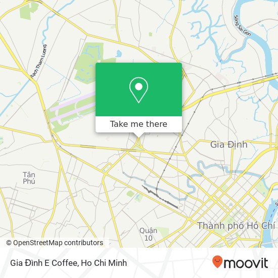 Gia Đình E Coffee map