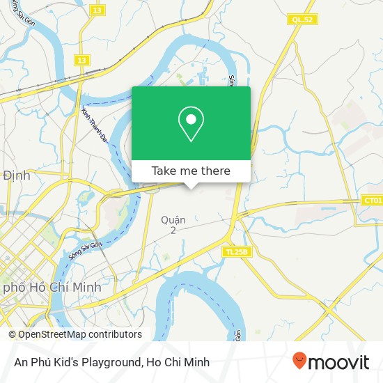 An Phú Kid's Playground map