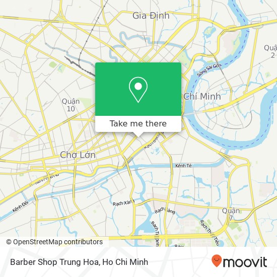 Barber Shop Trung Hoa map