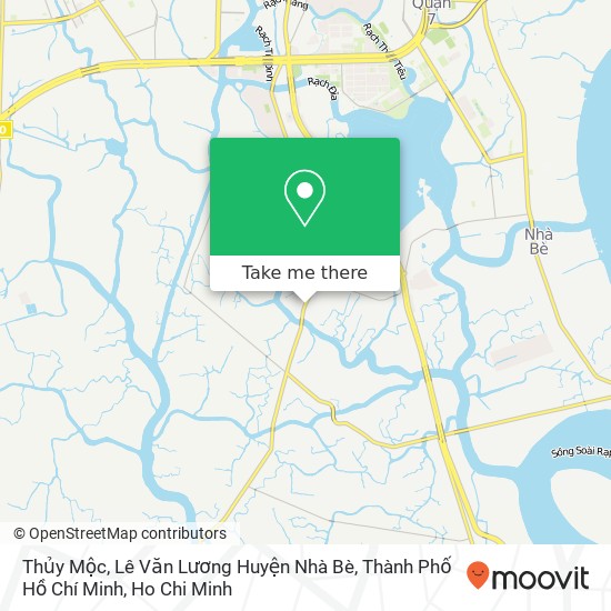 Thủy Mộc, Lê Văn Lương Huyện Nhà Bè, Thành Phố Hồ Chí Minh map