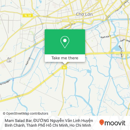 Mam Salad Bar, ĐƯỜNG Nguyễn Văn Linh Huyện Bình Chánh, Thành Phố Hồ Chí Minh map