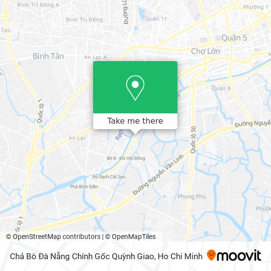 Chả Bò Đà Nẵng Chính Gốc Quỳnh Giao map