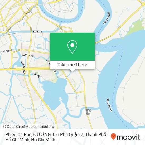 Phiêu Cà Phê, ĐƯỜNG Tân Phú Quận 7, Thành Phố Hồ Chí Minh map