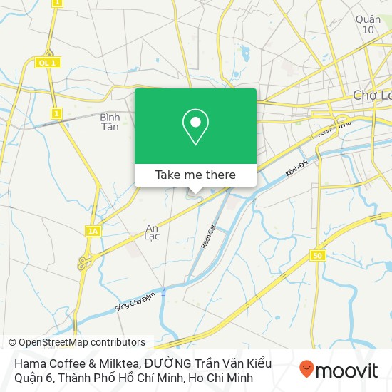 Hama Coffee & Milktea, ĐƯỜNG Trần Văn Kiểu Quận 6, Thành Phố Hồ Chí Minh map