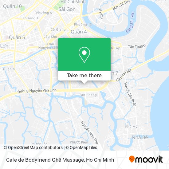 Cafe de Bodyfriend Ghế Massage map