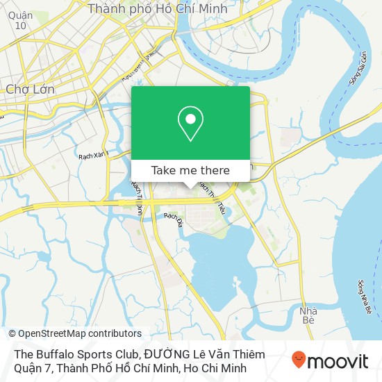 The Buffalo Sports Club, ĐƯỜNG Lê Văn Thiêm Quận 7, Thành Phố Hồ Chí Minh map