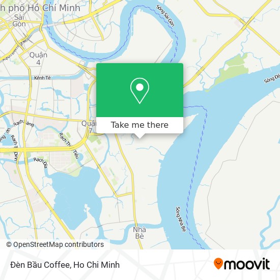 Đèn Bầu Coffee map