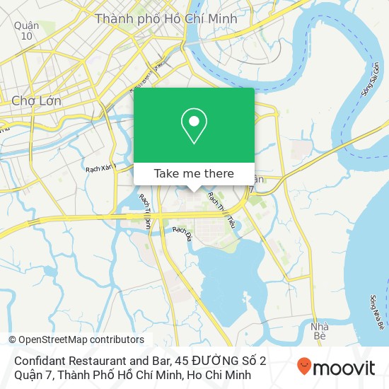 Confidant Restaurant and Bar, 45 ĐƯỜNG Số 2 Quận 7, Thành Phố Hồ Chí Minh map