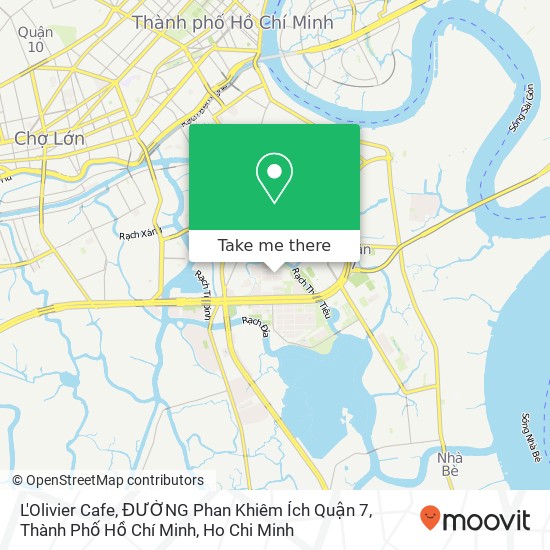 L'Olivier Cafe, ĐƯỜNG Phan Khiêm Ích Quận 7, Thành Phố Hồ Chí Minh map
