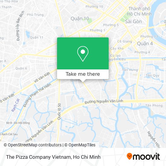 How to get to The Pizza Company Vietnam in Quận 8 by Bus?
