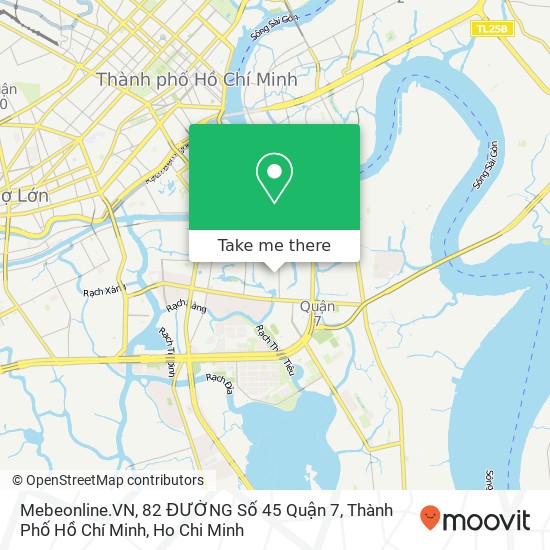 Mebeonline.VN, 82 ĐƯỜNG Số 45 Quận 7, Thành Phố Hồ Chí Minh map