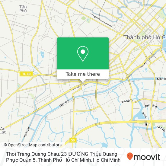 Thoi Trang Quang Chau, 23 ĐƯỜNG Triệu Quang Phục Quận 5, Thành Phố Hồ Chí Minh map