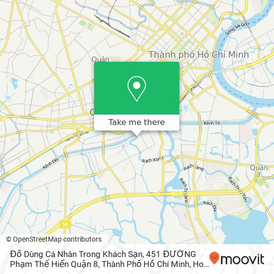 Đồ Dùng Cá Nhân Trong Khách Sạn, 451 ĐƯỜNG Phạm Thế Hiển Quận 8, Thành Phố Hồ Chí Minh map