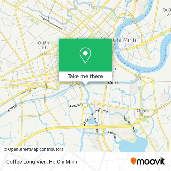 Coffee Long Viên map