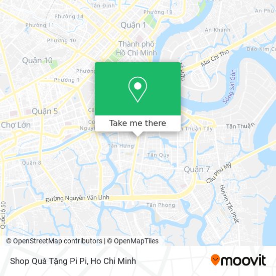 Shop Quà Tặng Pi Pi map