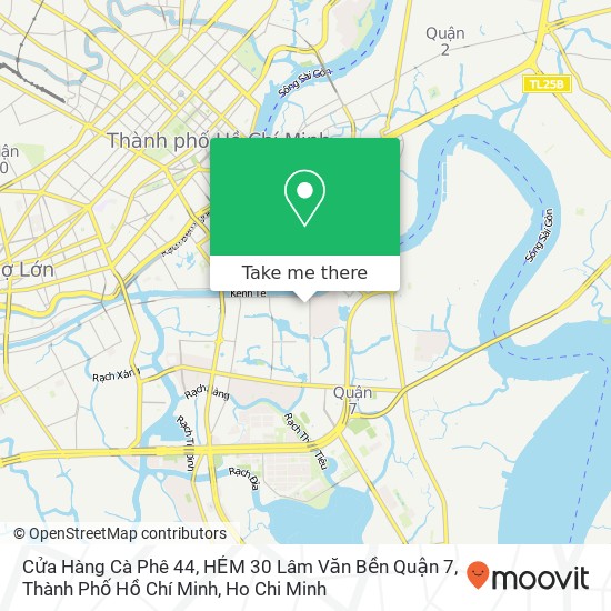 Cửa Hàng Cà Phê 44, HẺM 30 Lâm Văn Bền Quận 7, Thành Phố Hồ Chí Minh map