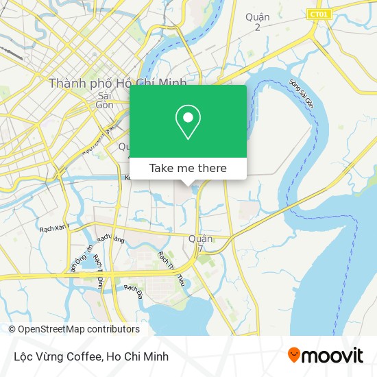 Lộc Vừng Coffee map