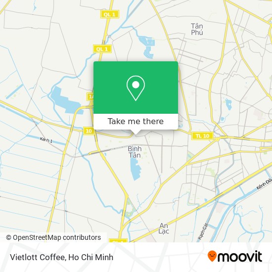 Vietlott Coffee map