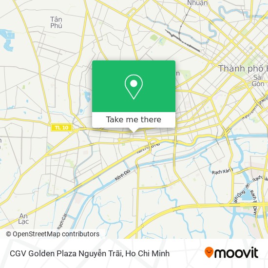 CGV Golden Plaza Nguyễn Trãi map