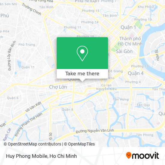 Huy Phong Mobile map