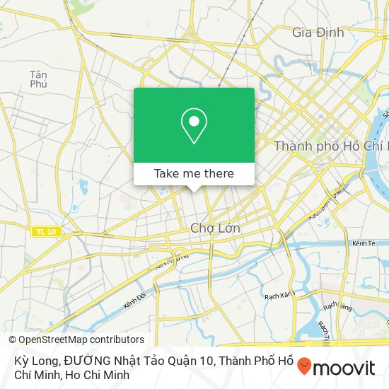 Kỳ Long, ĐƯỜNG Nhật Tảo Quận 10, Thành Phố Hồ Chí Minh map