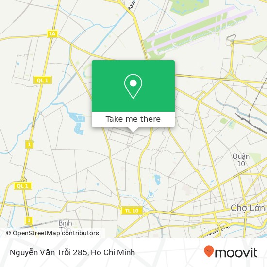 Nguyễn Văn Trỗi 285 map