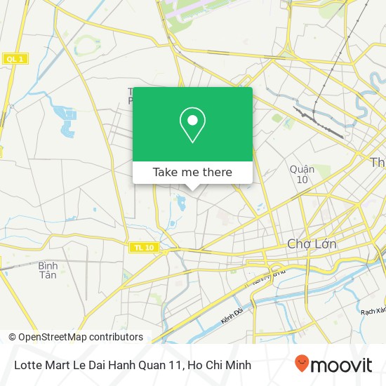 Lotte Mart Le Dai Hanh Quan 11 map