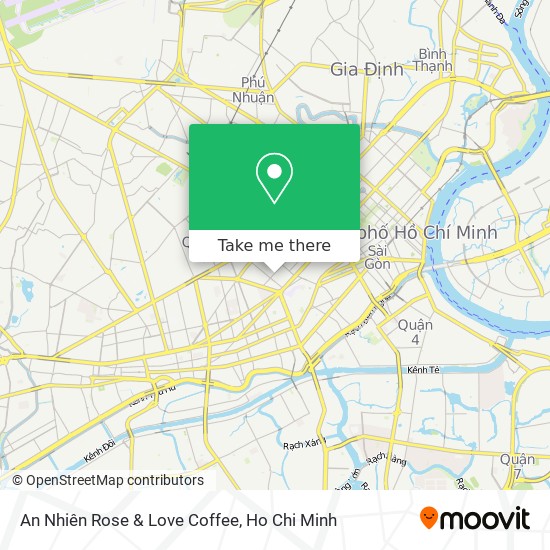 An Nhiên Rose & Love Coffee map